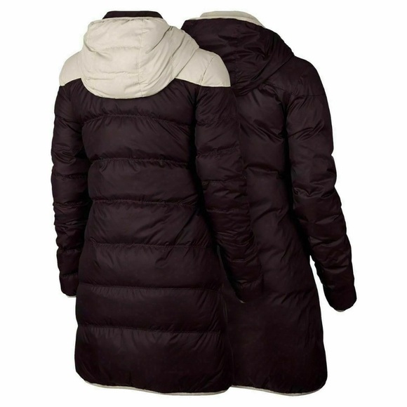 Nike Sportswear Windrunner Reversible Down Fill Jacket Women's 939440-008 - Picture 2 of 7